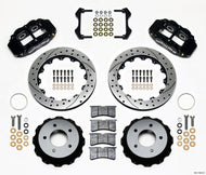 Wilwood Narrow Superlite 4R Rear Kit 12.88in Drilled 84-87 Corvette C4 Big Brake Kits Wilwood