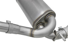 Load image into Gallery viewer, aFe Rebel Series 2.5in 409 SS Cat-Back Exhaust w/ Polished Tips 07+ Jeep Wrangler (JK) V6 3.6L/3.8L Catback aFe
