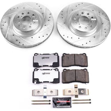 Load image into Gallery viewer, Power Stop 17-19 Honda Civic Front Z26 Street Warrior Brake Kit Brake Kits - Performance D&amp;S PowerStop   

