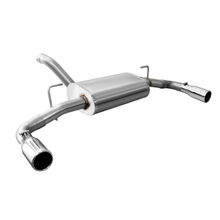 Load image into Gallery viewer, Corsa 2018-2024 Jeep Wrangler JL 2.5in Dual Rear Exit Polished Tips Touring Axle-Back Exhaust Axle Back CORSA Performance
