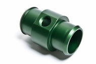 Radium Engineering Universal Hose Barb Adapter For 1-1/4in ID Hose ( w/ 1/4NPT Port) - Green | 14-0058
