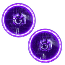 Load image into Gallery viewer, Oracle Lighting 97-06 Jeep Wrangler TJ Pre-Assembled LED Halo Headlights -UV/Purple SEE WARRANTY Headlights ORACLE Lighting   
