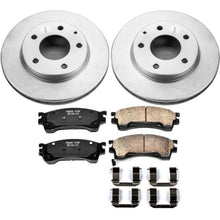 Load image into Gallery viewer, Power Stop 93-97 Ford Probe Front Z17 Evolution Geomet Coated Brake Kit Brake Kits - Performance Blank PowerStop
