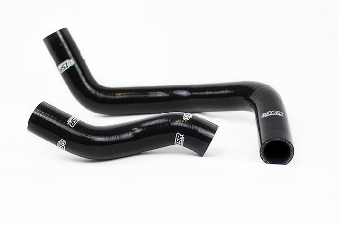 ISR Performance Silicone Radiator Hose Kit - Nissan SR20DET - Black Radiator Hoses ISR Performance