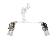 AWE Tuning 10-16 Audi S4 Quattro 3.0T (B8/8.5) Conversion Kit - Track to Touring (90mm Tips) Catback AWE Tuning   