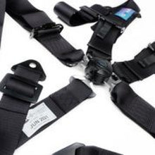 Load image into Gallery viewer, NRG 5PT 3in. Seat Belt Harness / Cam Lock - Black Seat Belts &amp; Harnesses NRG
