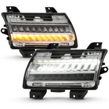 Load image into Gallery viewer, ANZO 18-19 Jeep Wrangler JL Halogen Chrome Clear w/ Sequential Signal Lights Corner ANZO
