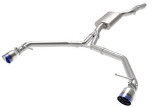 Load image into Gallery viewer, afe MACH Force-Xp 13-16 Audi Allroad L4 SS Axle-Back Exhaust w/ Blue Flame Tips Axle Back aFe
