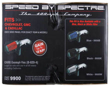 Load image into Gallery viewer, Spectre 99-07 GM Truck V8-4.8/5.3/6.0L F/I Air Intake Kit - Clear Anodized w/Red Filter Cold Air Intakes Spectre

