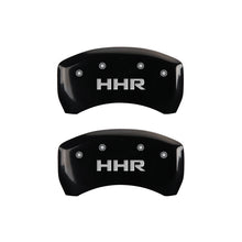 Load image into Gallery viewer, MGP 4 Caliper Covers Engraved Front &amp; Rear HHR Black finish silver ch Caliper Covers MGP
