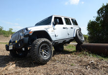 Load image into Gallery viewer, N-Fab Trail Slider Steps 2020 Jeep Wrangler Gladiator JT 4 Door All Beds - SRW - Textured Black Body Armor &amp; Rock Rails N-Fab
