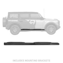 Load image into Gallery viewer, Go Rhino 4in OE Xtreme SideSteps - Textured Black - 71in Side Steps Go Rhino
