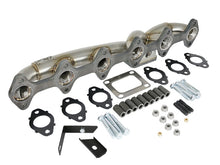 Load image into Gallery viewer, aFe Twisted Steel Header w/ T4 Turbo Manifold 03-07 Dodge Diesel L6-5.9L Headers &amp; Manifolds aFe
