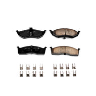 Power Stop 93-97 Chrysler Concorde Front Z17 Evolution Ceramic Brake Pads w/Hardware Brake Pads - OE PowerStop