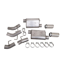 Load image into Gallery viewer, BBK Vari-Tune Axle Back Exhaust Kit 2 Adjustable Performance Mufflers 2-3/4 Pipe 4 in. Tips Axle Back BBK

