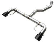 AWE 19-23 BMW 330i / 21-23 BMW 430i Base G2X Track Edition Axle Back Exhaust - Diamond Black Axle Back AWE Tuning   