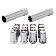 Load image into Gallery viewer, McGard SplineDrive Tuner 4 Lug Install Kit w/Locks &amp; Tool (Cone) M12x1.5 / 13/16 Hex - Chrome (CS) Lug Nuts McGard
