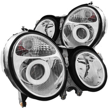Load image into Gallery viewer, ANZO 1999-2002 Mercedes Benz E Class W210 Projector Headlights Chrome Headlights ANZO
