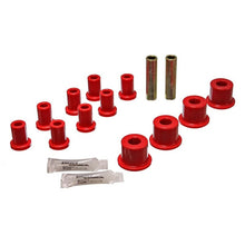 Load image into Gallery viewer, Energy Suspension Rear Spring And Shackle Bushng - Red Bushing Kits Energy Suspension
