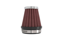 Load image into Gallery viewer, K&amp;N Universal Chrome Filter 2 1/8 inch FLG / 3 inch Bottom / 2 inch Top / 3 inch Height Air Filters - Universal Fit K&amp;N Engineering   
