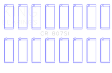 Load image into Gallery viewer, King Chevy LS1 / LS6 / LS3 (Size STD) Silicone Bi-Metal Alum Rod Bearing Set Bearings King Engine Bearings
