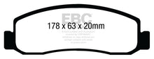 Load image into Gallery viewer, EBC 08-10 Ford F250 (inc Super Duty) 5.4 (2WD) Yellowstuff Front Brake Pads Brake Pads - Performance EBC   
