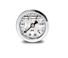 Load image into Gallery viewer, Russell Performance 15 psi fuel pressure gauge machine face (Liquid-filled) Gauges Russell
