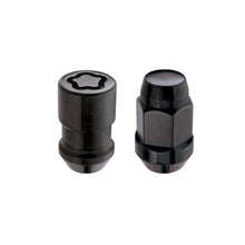 Load image into Gallery viewer, McGard 5 Lug Hex Install Kit w/Locks (Cone Seat Nut / Bulge) M12X1.5 / 3/4 Hex / 1.45in. L - Black Lug Nuts McGard
