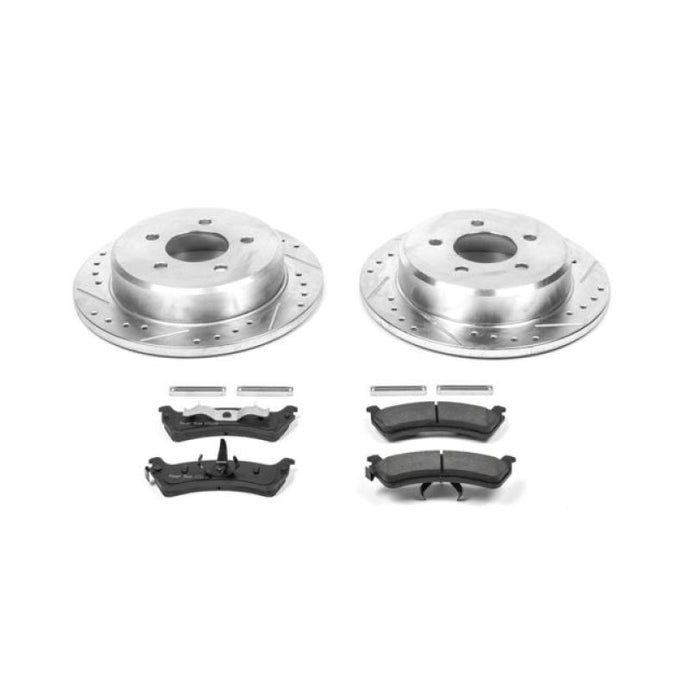 Power Stop 01-02 Ford Explorer Sport Rear Z23 Evolution Sport Brake Kit Brake Kits - Performance D&S PowerStop   