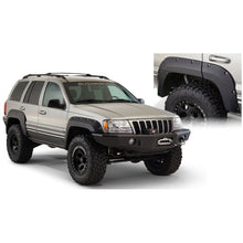Load image into Gallery viewer, Bushwacker 99-04 Jeep Grand Cherokee Cutout Style Flares 2pc - Black Fender Flares Bushwacker
