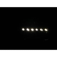 Load image into Gallery viewer, ANZO 2000-2004 Ford Excursion Crystal Headlights Black w/ LED 1pc Headlights ANZO
