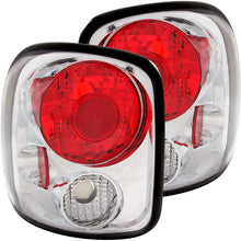 Load image into Gallery viewer, ANZO 1999-2004 Chevrolet Silverado Taillights Chrome Tail Lights ANZO
