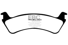 Load image into Gallery viewer, EBC 00-02 Ford Explorer Sport 4.0 2WD (Phenolic PisTons) Greenstuff Rear Brake Pads Brake Pads - Performance EBC   
