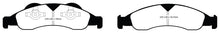 Load image into Gallery viewer, EBC 07-09 Ford Expedition 5.4 2WD Greenstuff Front Brake Pads Brake Pads - Performance EBC   

