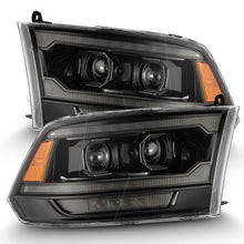Load image into Gallery viewer, AlphaRex 09-18 Ram 2500 LUXX LED Proj Headlight Plank Style Alpha Blk w/Activ Light/Seq Signal/DRL Headlights AlphaRex
