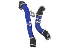 Load image into Gallery viewer, aFe Bladerunner Intercoolers Tube - Blue Hot/Cold Side 15-16 Ford Mustang EcoBoost L4-2.3L (t) Intercoolers aFe
