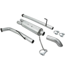 Load image into Gallery viewer, MBRP 07-08 Toyota Tundra Cat Back Turn Down Single Side Aluminized Exhaust Catback MBRP
