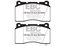 Load image into Gallery viewer, EBC 09+ Hyundai Genesis Coupe 2.0 Turbo (Brembo) Redstuff Front Brake Pads Brake Pads - Performance EBC   
