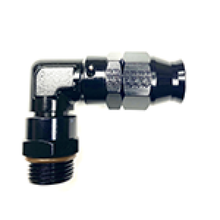 Load image into Gallery viewer, Fragola -8AN 90 Degree Real Street Hose End x -10AN Male ORB (7/8-14) Fittings Fragola
