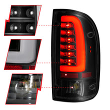 Load image into Gallery viewer, ANZO 1995-2000 Toyota Tacoma LED Taillights Black Housing Smoke Lens (Pair) Tail Lights ANZO
