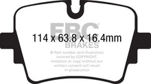 Load image into Gallery viewer, EBC 14+ Jaguar F-Type (Cast Iron Rotors Only) 5.0 Supercharged (490) Redstuff Rear Brake Pads Brake Pads - Performance EBC   
