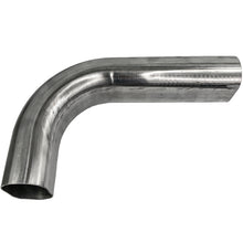 Load image into Gallery viewer, Granatelli 3in Oval Stainless Steel Vertical Radius 90 Deg bend 4.5in Bend Radius Tubing Steel Tubing Granatelli Motor Sports
