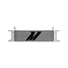 Load image into Gallery viewer, Mishimoto Universal -8AN 10 Row Oil Cooler - Silver Oil Coolers Mishimoto
