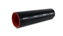 Load image into Gallery viewer, Vibrant Straight Hose Coupler 4.25in ID x 12in Long - Black Silicone Couplers &amp; Hoses Vibrant
