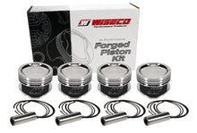 Load image into Gallery viewer, Wiseco Nissan KA24 Dished 9:1 CR 90MM Piston Kit Piston Sets - Forged - 4cyl Wiseco
