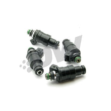 Load image into Gallery viewer, DeatschWerks Evo VIII/IX / 95-99 DSM 4G63T 1200cc Low Impedance Top Feed Injectors Fuel Injector Sets - 4Cyl DeatschWerks

