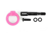 Load image into Gallery viewer, Perrin 15-17 Subaru WRX/STI Tow Hook Kit (Front) - Hyper Pink Tow Hooks Perrin Performance   

