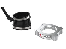 Load image into Gallery viewer, aFe 2020 Vette C8 Silver Bullet Aluminum Throttle Body Spacer Works w/ Factory Intake Only - Silver Throttle Body Spacers aFe
