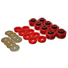 Load image into Gallery viewer, Energy Suspension 99-06 Silverado C1500/K1500 / 01-06 Silverado C2500/K2500 Red Body(cab) Mount Set Bushing Kits Energy Suspension
