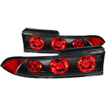 Load image into Gallery viewer, ANZO 1995-1999 Mitsubishi Eclipse Taillights Black Tail Lights ANZO
